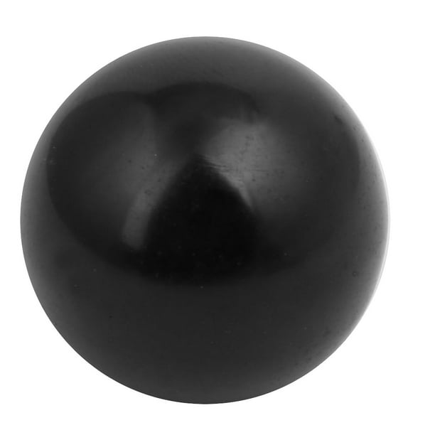 32mm Dia M10 Female Threaded Plastic Round Handle Ball Knob Black 32mm Dia M10 Female Threaded Plastic Round Handle Ball Knob Black
